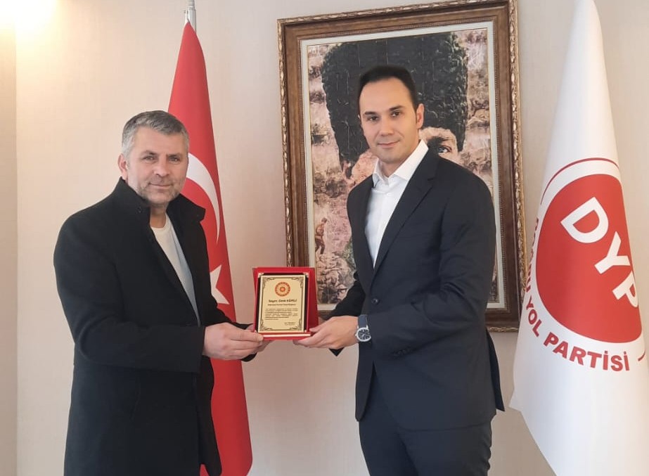 Doğruyol Partisi Genel Başkanı Cenk Küpeli’ye Ziyaret