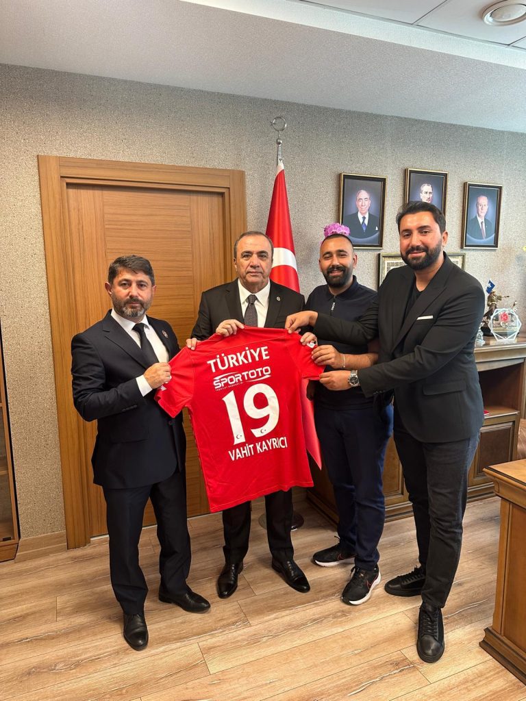 Gazi İsmail Temiz’den MHP Genel Sekreteri ve Çorum Milletvekili Vahit Kayrıcı’ya Ziyaret