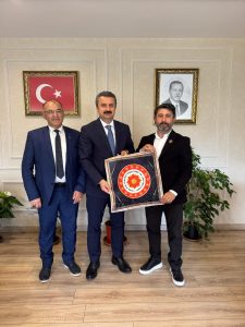 Gazi İsmail Temiz’den TEDAŞ Genel Müdür Yardımcısı Dr. Mehmet Erdoğan’a Ziyaret