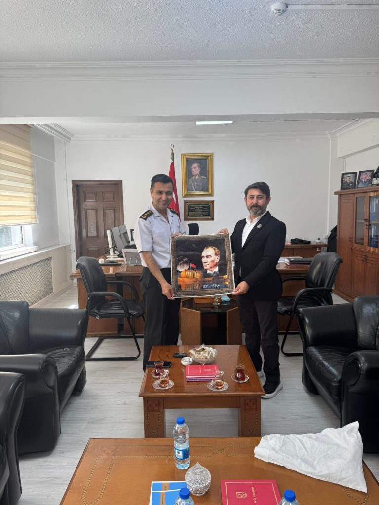 Gazi İsmail Temiz’den Jandarma Albay Atilla Kılınçkaya’ya Ziyaret