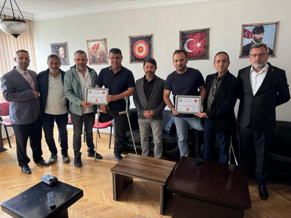 Azerbaycanlı Gazilerimizden Vakfımıza Ziyaret