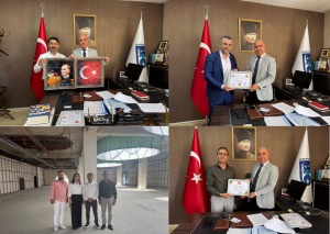 Vakfımızdan ABB Kültür ve Tabiat Varlıkları Daire Başkanımız Sayın Eyüp Çetin’e Teşekkür Ziyareti